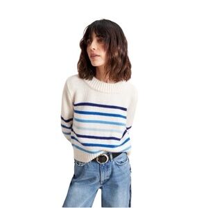 La Ligne mini Marin blue multi stripe